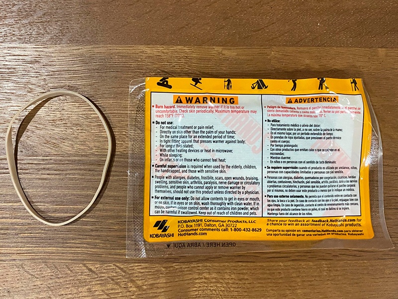 agent x urine heat pad