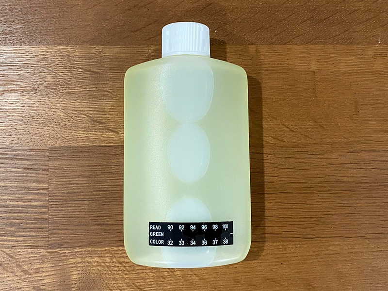 pure gold synthetic urine bottle