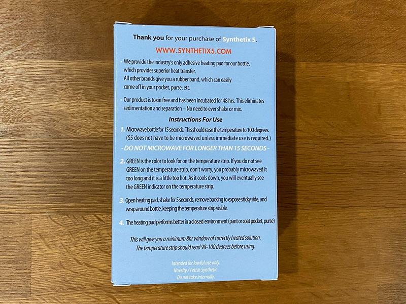 synthetix5 instructions