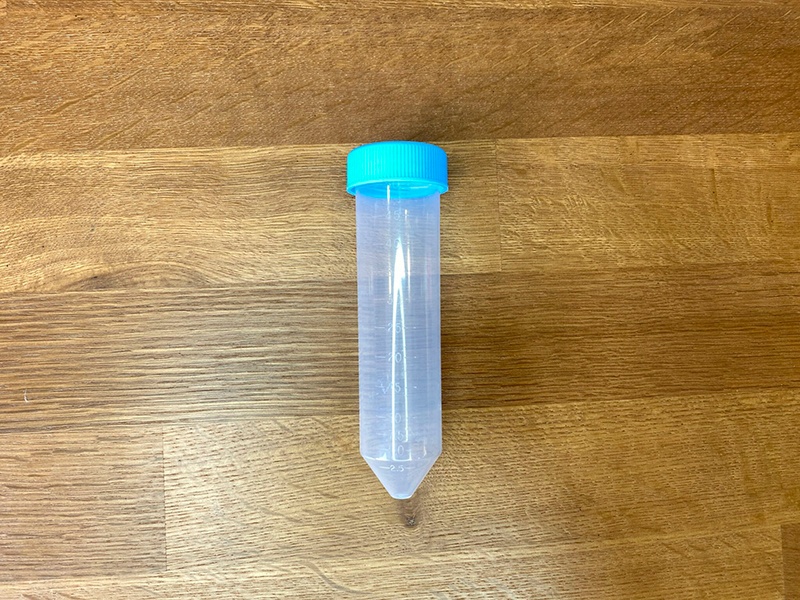 testclear urine container