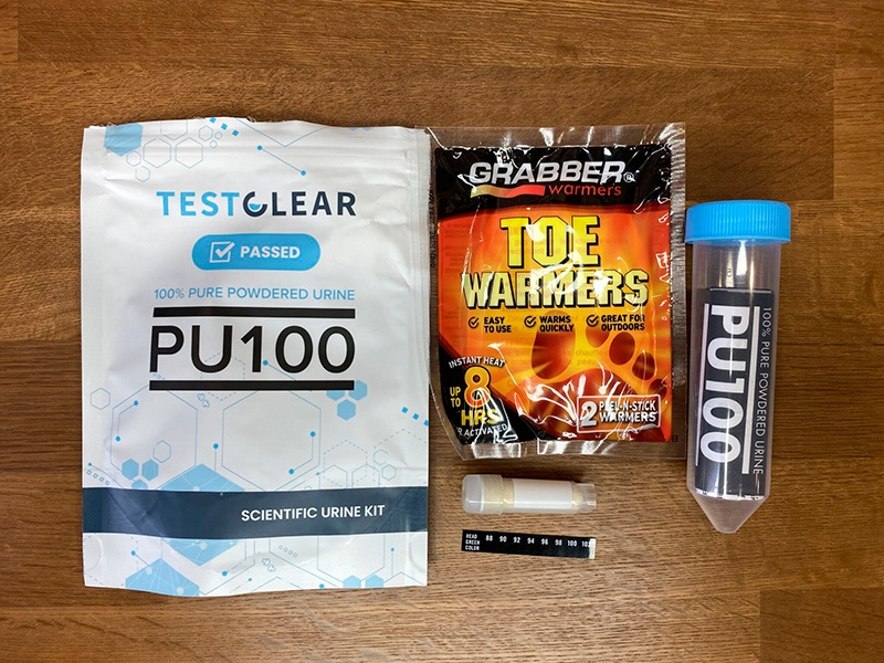 testclear urine package contents