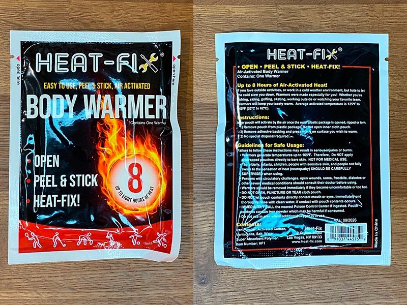 ultimate gold heat pad both sides