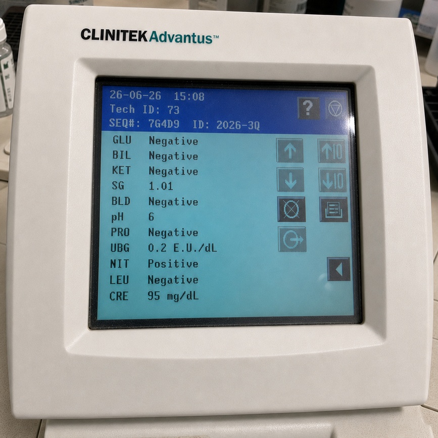 test clear urine analyzer